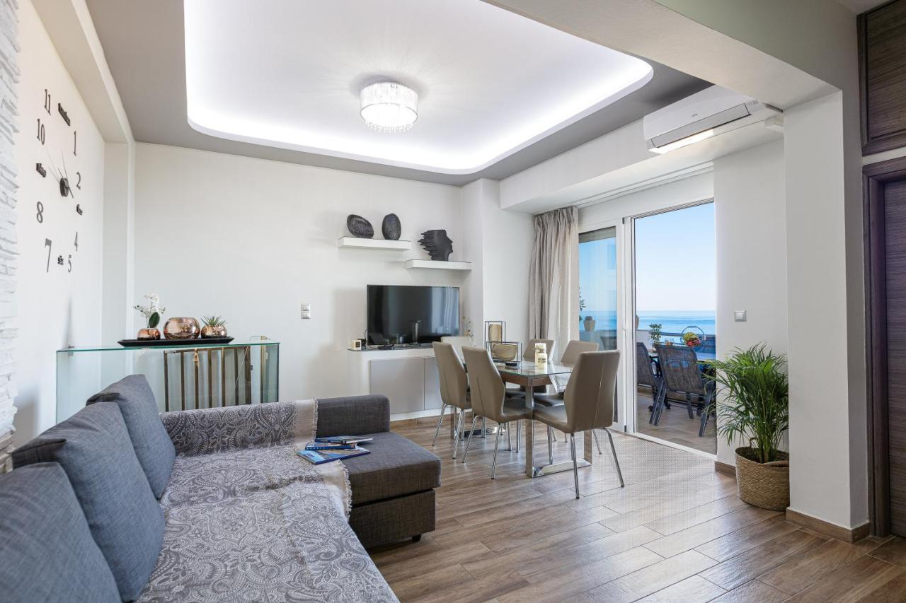 Andry'S Sea View Villa Rethymno  ภายนอก รูปภาพ